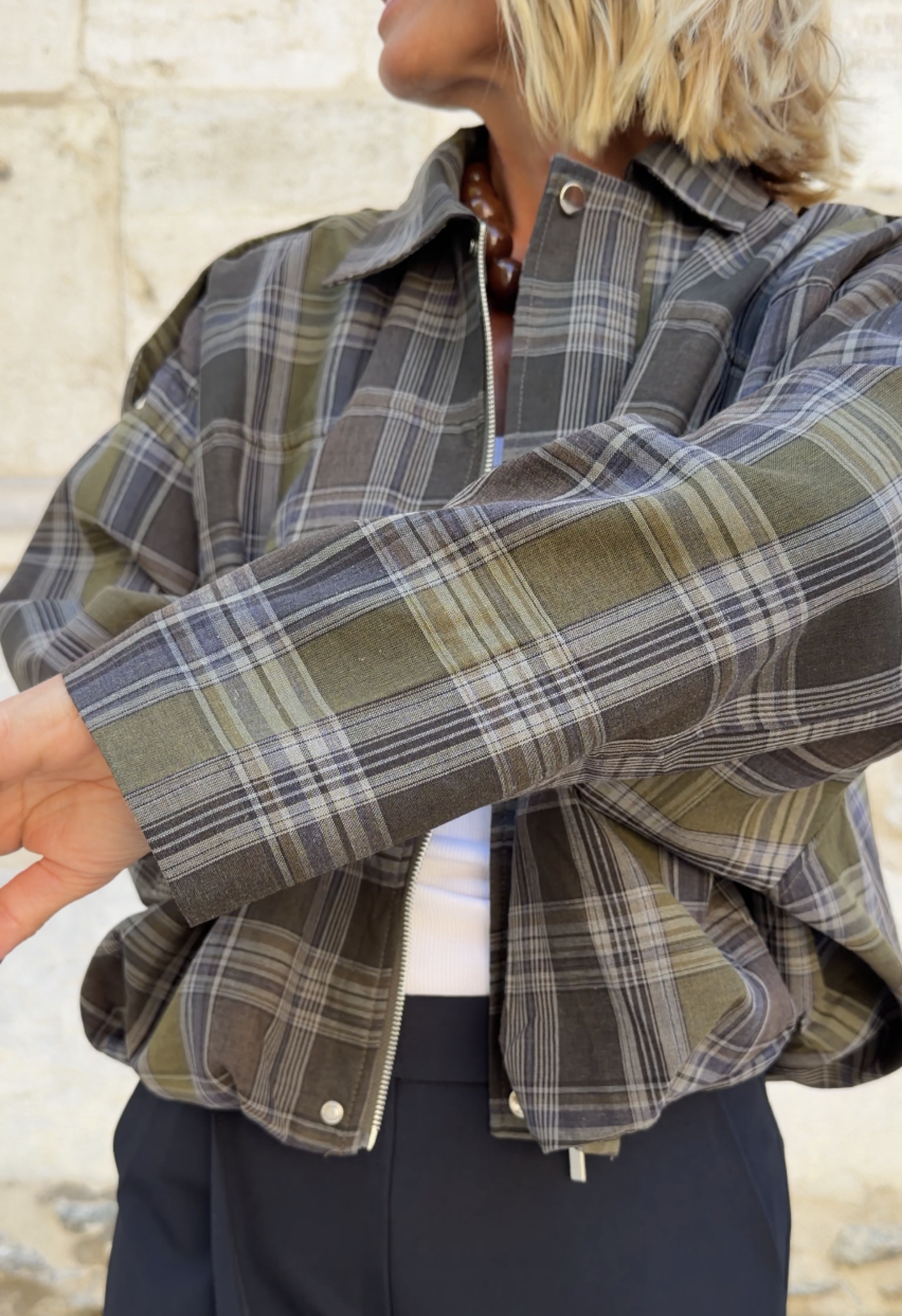 Veste Paulette Verte