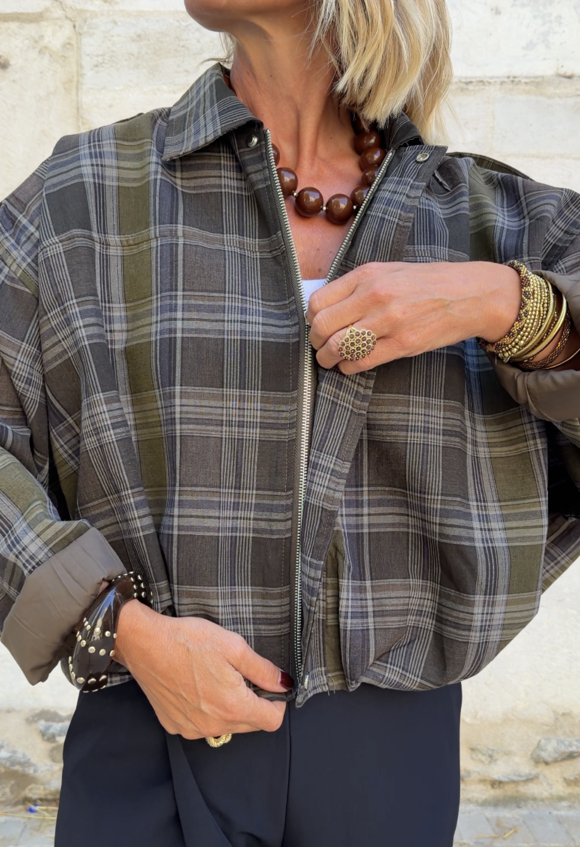 Veste Paulette Verte