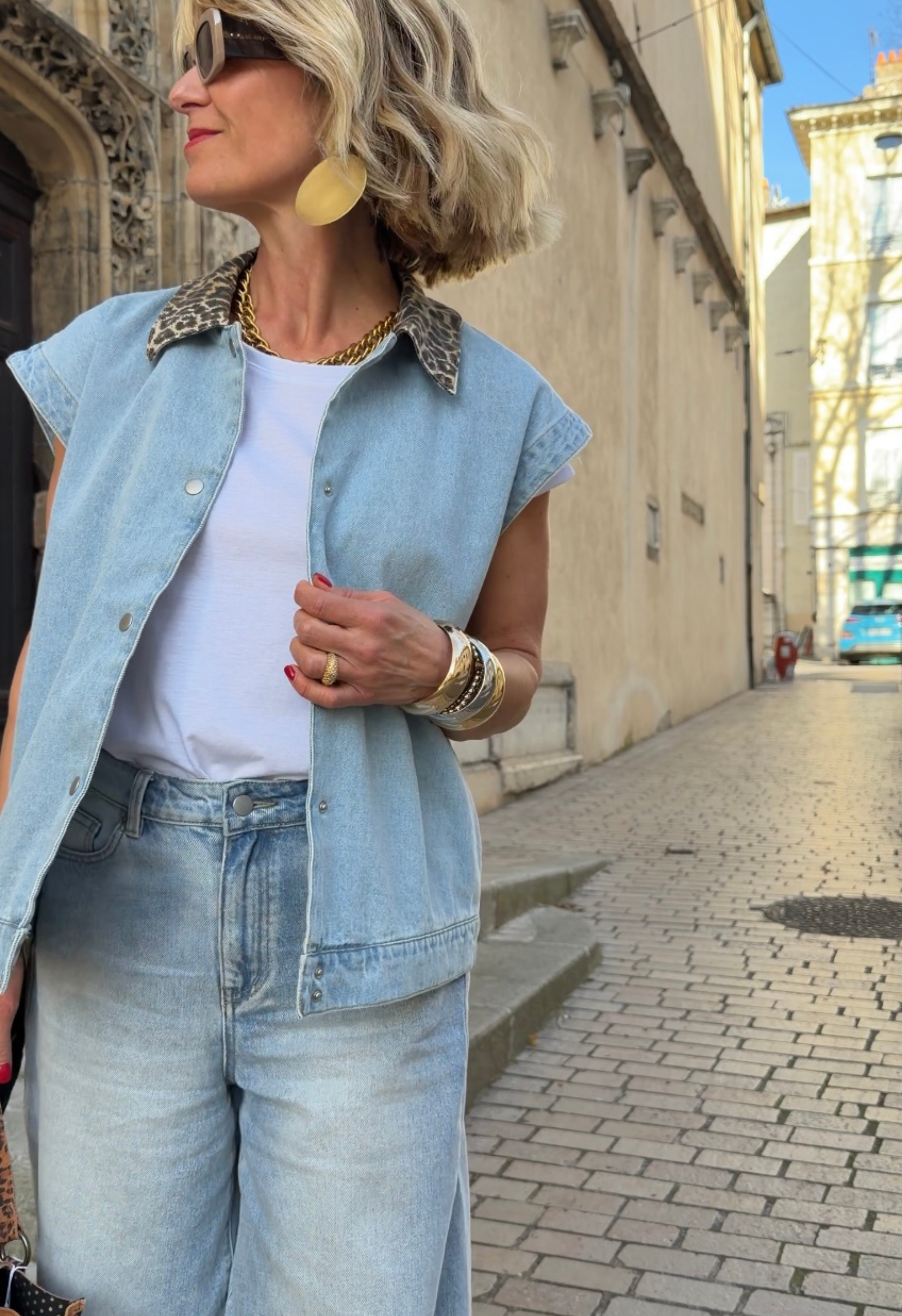 Veste sans manche Pauline