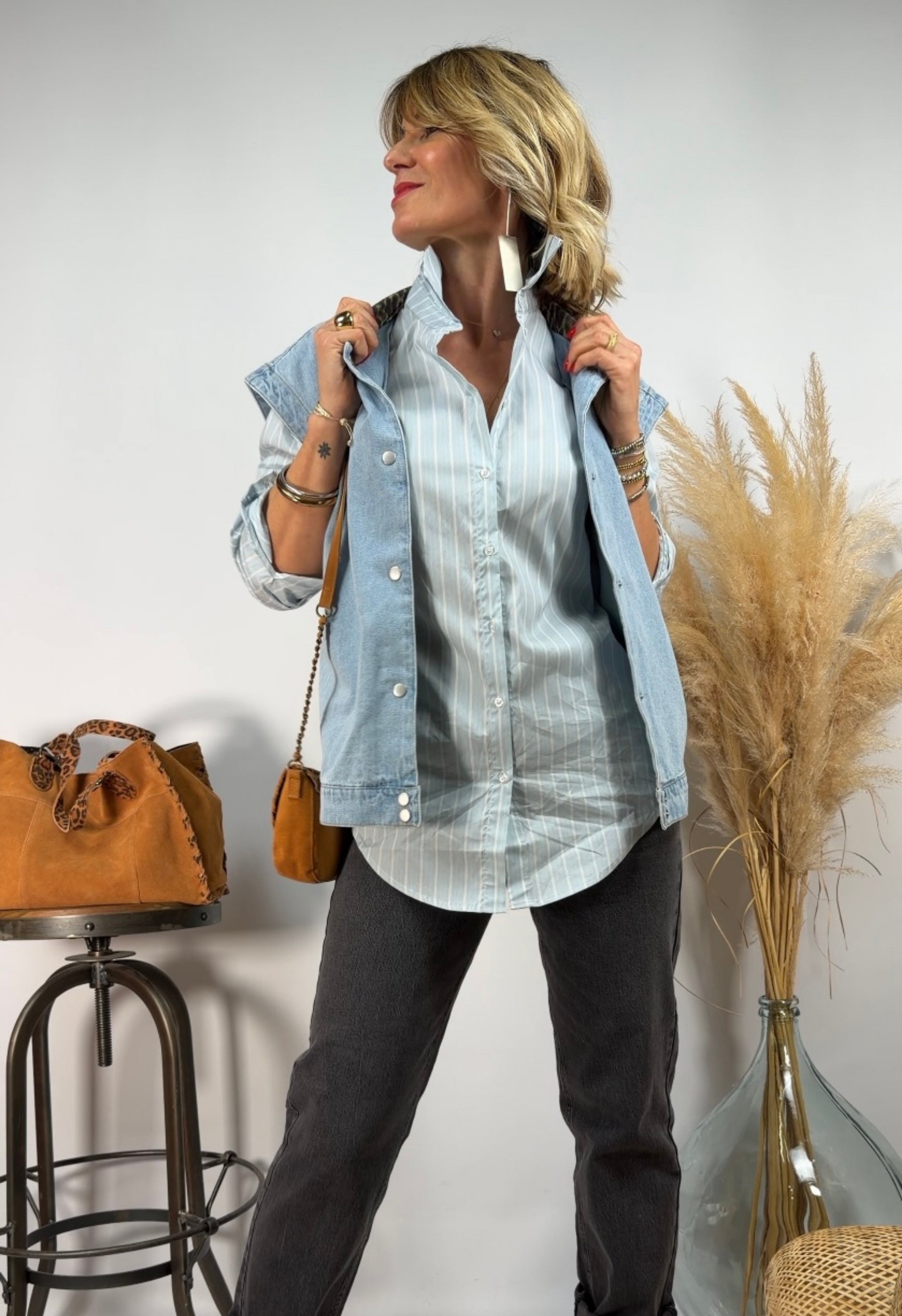 Veste sans manche Pauline