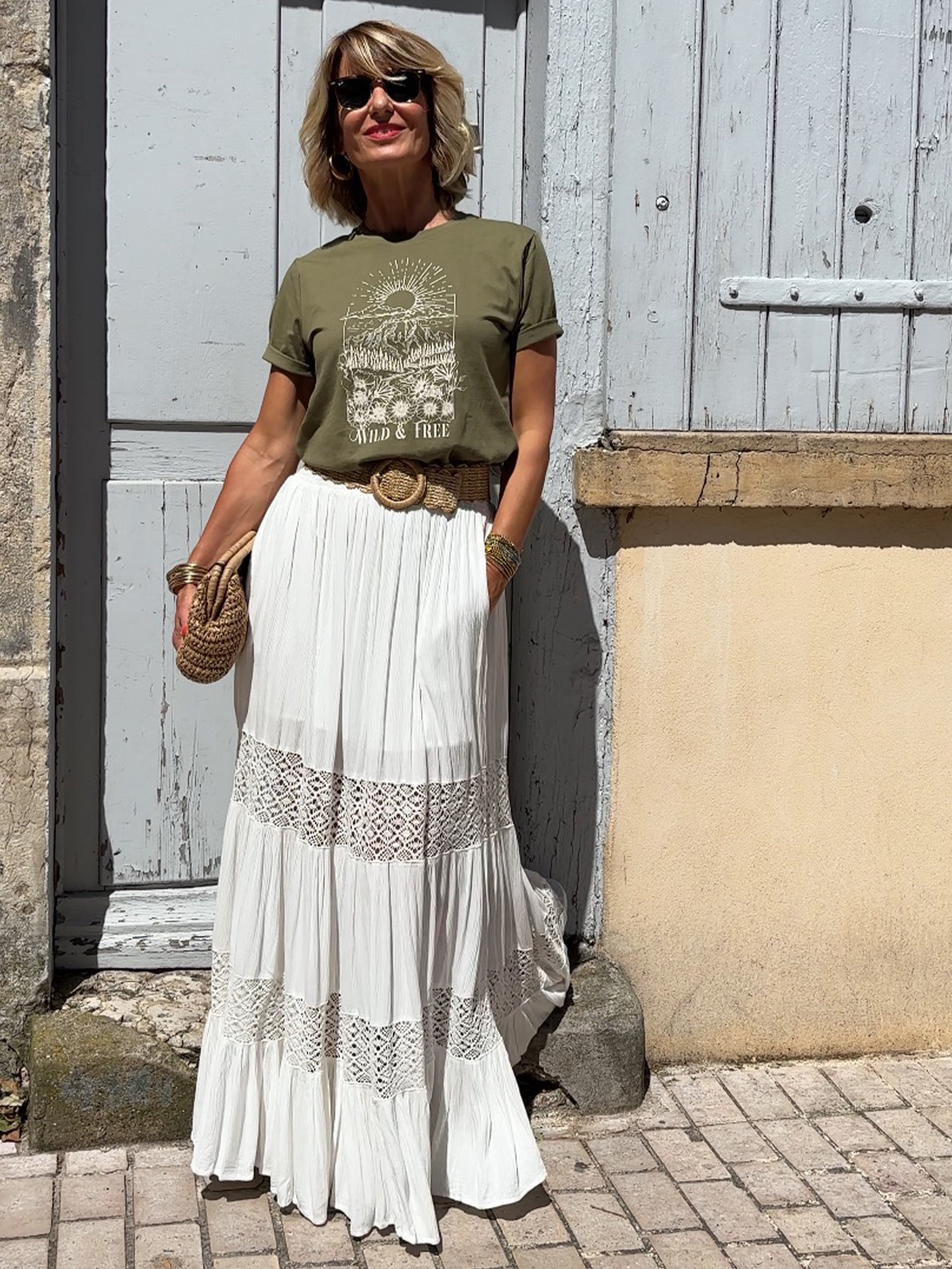 Jupe LILA Blanche