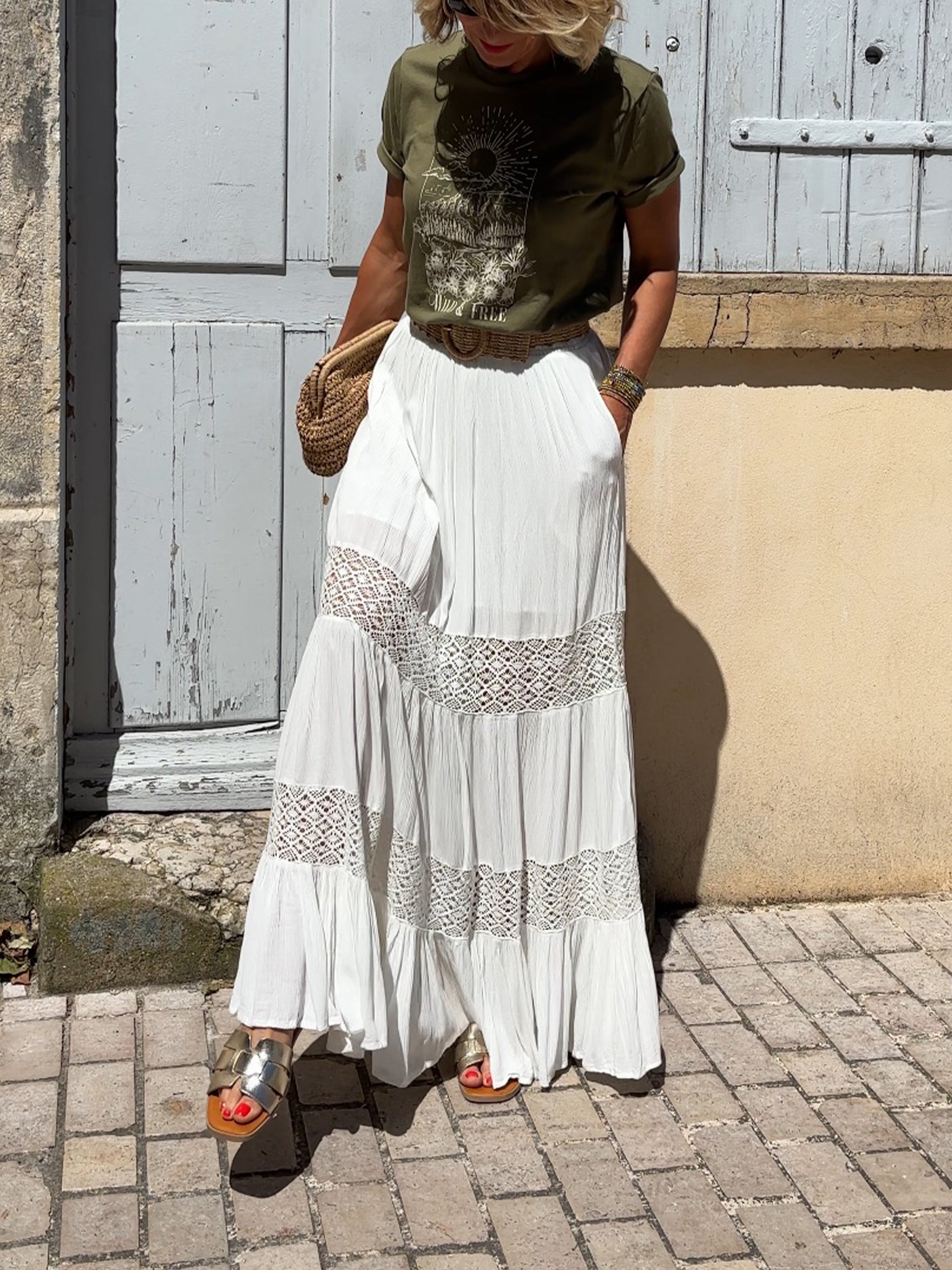 Jupe LILA Blanche