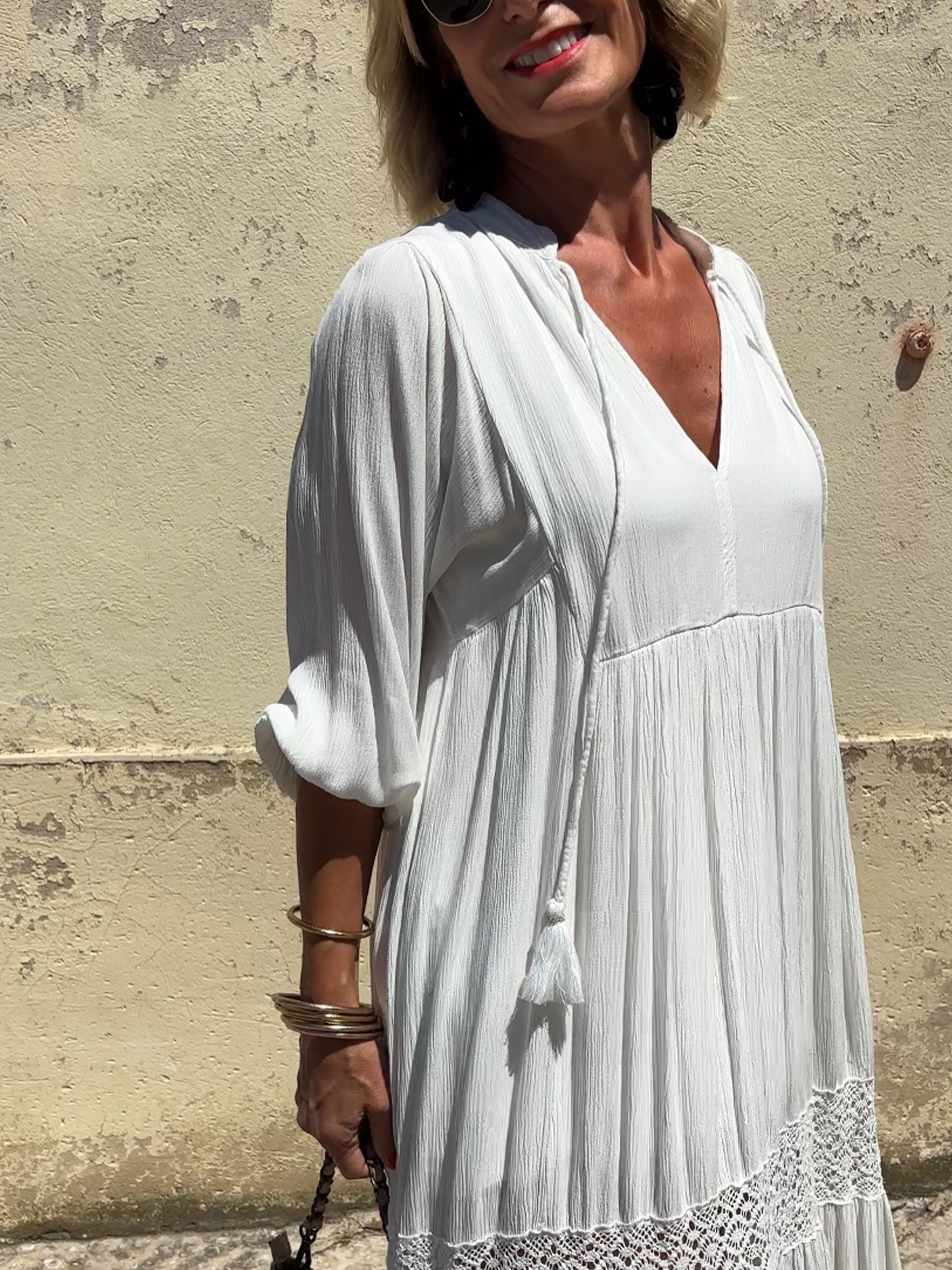 Robe LAURE Blanche
