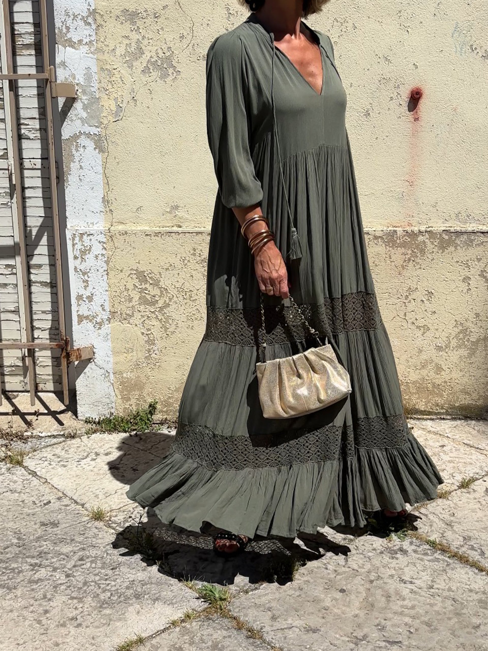 Robe LAURE Kaki